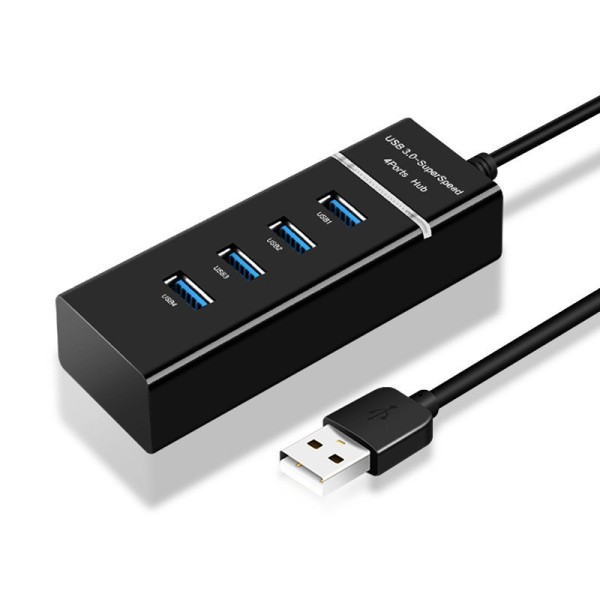 USB3.0扩展器usb分线器高速集线器hub电脑四口拓展坞笔记本扩展坞