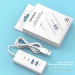 多口插座USB延长线HUB转换头拓展坞插位usb接口扩展器type-c批发