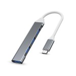 3.0USBtypeC hub分线器拓展坞4合1otg集线器转接器转接头热卖U盘