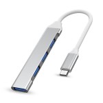 3.0USBtypeC hub分线器拓展坞4合1otg集线器转接器转接头热卖U盘