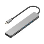 type-c扩展坞hdmi八合一网卡11合1口TF/SD7合1拓展坞RJ45集线器