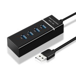 3.0USB HUB扩展坞hub高速分线器usb3.0电脑拓展集线一分四多接口