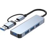 usb3.0双头扩展器高速hub集线器7口拓展坞分线器多功能电脑扩展坞