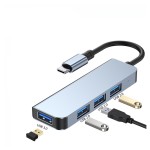 usb3.0双头扩展器高速hub集线器7口拓展坞分线器多功能电脑扩展坞