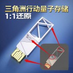 三角洲行动周边金属量子存储真实u盘超高回头率礼物礼品