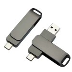 跨境ssd固态u盘双接口Type-c手机电脑大容量USB3.2高速u盘1TB 2TB