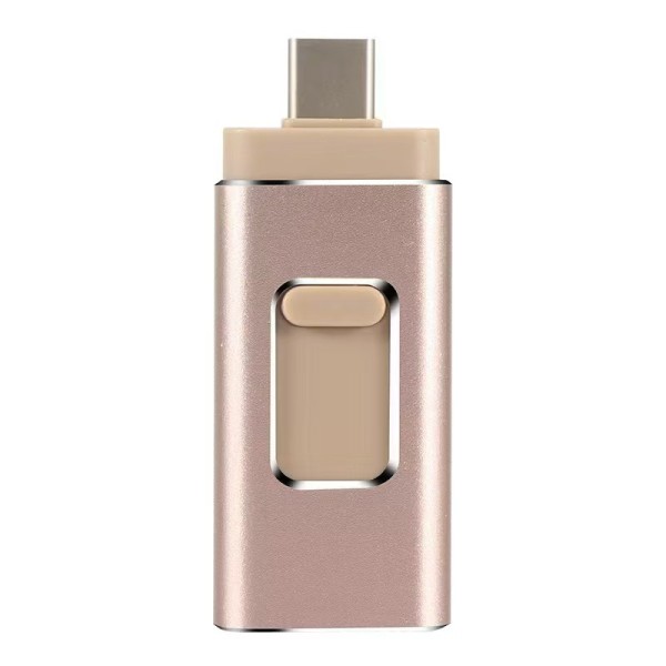 四合一手机u盘大容量适用苹果u盘安卓电脑通用64G礼品跨境批发1TB