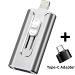 USB 3.0闪存盘适用于iPhone Type-C安卓多用途存储移动硬盘