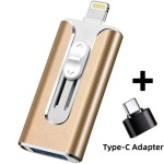 USB 3.0闪存盘适用于iPhone Type-C安卓多用途存储移动硬盘
