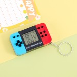 跨境掌上俄罗斯方块经典怀旧电子游戏机玩具钥匙扣创意小挂件批发