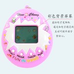 电子宠物机掌上虚拟喂养游戏机钥匙扣可静音儿童经典怀旧玩具批发
