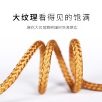 纯圆休闲运动马丁靴鞋带男女粗棉麻皮鞋英伦工装系带系百搭男女款 (2PCS)