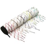 现货10mm金银丝编织运动裤腰绳沙滩裤绳风衣卫衣帽绳休闲裤鞋带 (1PCS)