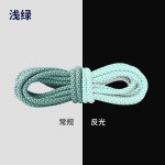 强反光鞋带椰子鞋满天星发光编织圆形夜光鞋带绳现货厂家直发 (2PCS)