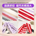跨境供应15mm板鞋鞋带2026新款净色男女生德训鞋彩色扁平鞋带 (2PCS)