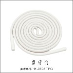 1.35米厂家多色卫衣帽绳裤腰抽绳配浸胶绳头圆绳鞋带涤纶5mm现货