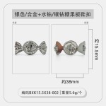 小白鞋鞋面适配帆布鞋装饰金属鞋扣 珍珠带钻鞋带扣鞋花DIY板鞋扣