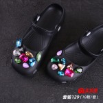 洞洞鞋配饰高级感彩色水钻芭蕾鞋鞋花扣玛丽珍鞋diy鞋扣配件可拆
