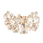 百搭水钻鞋花鞋扣鞋面装饰品鞋头配件可拆卸高跟鞋配饰金属装饰扣 (1PCS)