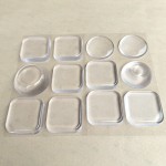透明防撞垫门把手硅胶防撞贴家具柜门防碰静音冰箱防撞墙贴硅胶垫
