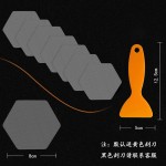 跨境六边形浴室浴缸防滑贴卫生间泳池淋浴地板止滑贴浴缸防滑贴纸