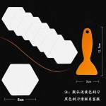 跨境六边形浴室浴缸防滑贴卫生间泳池淋浴地板止滑贴浴缸防滑贴纸