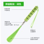 不锈钢伸缩鞋拔子长柄家用穿鞋神器 长把提鞋器拔鞋器鞋溜子鞋抽