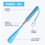 不锈钢伸缩鞋拔子长柄家用穿鞋神器 长把提鞋器拔鞋器鞋溜子鞋抽