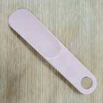 批发折不断的塑料鞋拔可随身携带鞋拔子纯实用半透明流体纹小鞋拔