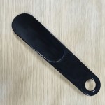 批发折不断的塑料鞋拔可随身携带鞋拔子纯实用半透明流体纹小鞋拔