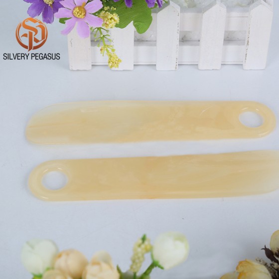 批发折不断的塑料鞋拔可随身携带鞋拔子纯实用半透明流体纹小鞋拔