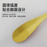 厂价纯铜鞋拔子提鞋穿鞋器鞋抽鞋溜子便携式家用金属纯黄铜鞋拔