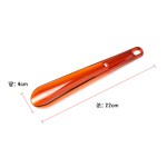 批发塑料家用穿鞋器三色22cm小巧提鞋器时尚造型创意短款鞋拔子
