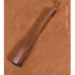 新款实木长鞋拔复古色老人孕妇小孩都可使用鞋溜子酒店