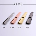 供应不锈钢创意小鞋拔金属加厚鞋抽提鞋器穿鞋器可做LOGO