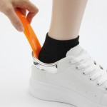 厂家直销一件代发便捷式家用shoehorn塑料鞋拔鞋拔子提鞋把子神器