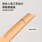 厂家直销实木鞋拔来图来样做货提鞋器鞋抽可激光商标