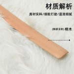 厂家直销实木鞋拔来图来样做货提鞋器鞋抽可激光商标