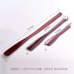 现货供应精致实木2色可选3个尺寸鞋拔子木柄提鞋器实心耐用