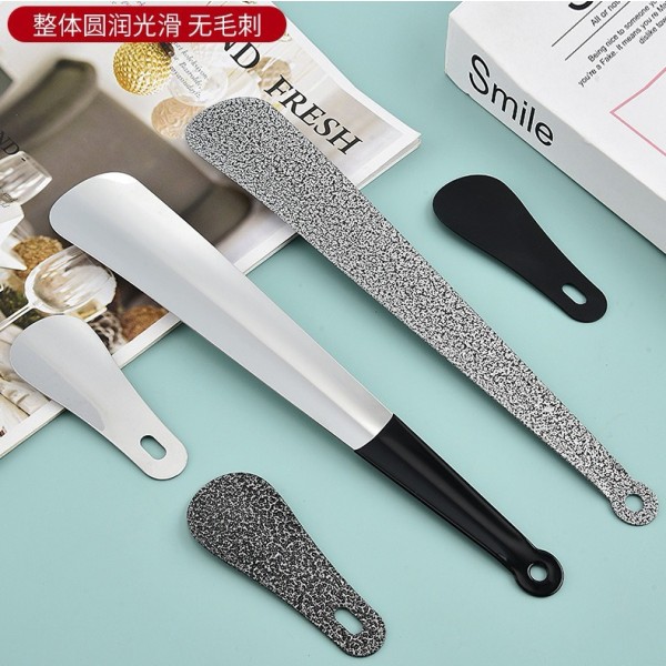 新款不锈钢鞋拔家用辅助穿鞋工具光滑无毛刺收纳方便
