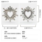 厂家直销供鞋花底扣水钻鞋花  多款大牌鞋饰镶钻方扣常销款鞋扣饰