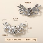 高跟鞋女配饰鞋夹鞋扣水钻气质名媛仙女法式森系婚鞋单鞋装饰扣