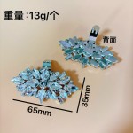 跨境新款高跟鞋饰品水钻鞋扣婚礼宴会奢华百搭鞋饰可拆卸鞋花鞋夹