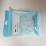 三孔分趾器拇趾外翻调整套大脚骨重叠趾分离器柔软防磨夹脚分趾垫