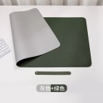 工厂批发超大皮革键盘鼠标垫笔记本办公桌垫双面电脑桌颜色尺寸