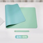 工厂批发超大皮革键盘鼠标垫笔记本办公桌垫双面电脑桌颜色尺寸