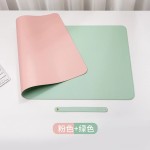 工厂批发超大皮革键盘鼠标垫笔记本办公桌垫双面电脑桌颜色尺寸