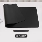 工厂批发超大皮革键盘鼠标垫笔记本办公桌垫双面电脑桌颜色尺寸