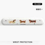 新款卡通腊肠狗护腕鼠标垫女生手腕垫耐脏办公笔记本电脑键盘手托