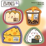 卡通个性鼠标垫小号防滑女生笔记本可爱小清新INS键盘创意粉软垫
